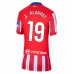 Atletico Madrid Julian Alvarez #19 Hjemmedrakt Dame 2024-25 Kortermet